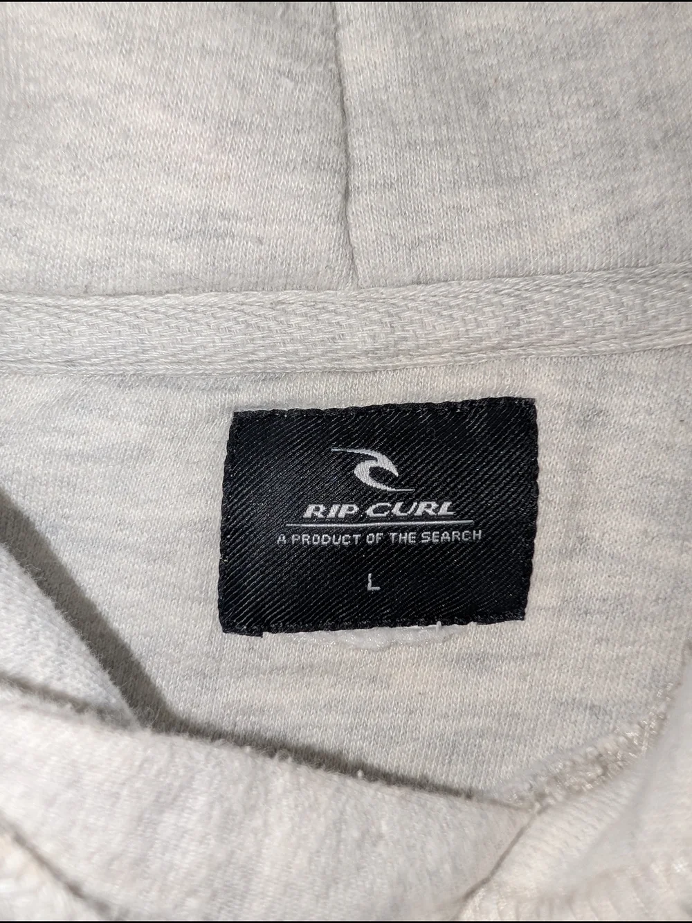 Unisex Rip Curl Cream Hoodie with Hawaii Pineapple Logo
